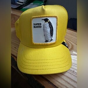 Goorin Bros Limited Edition SUPER MARIO PENGUIN x Mario Lemieux Foundation Black
